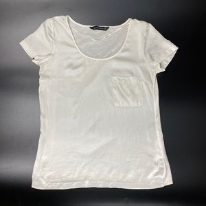 Zara Silk & Cotton Tee